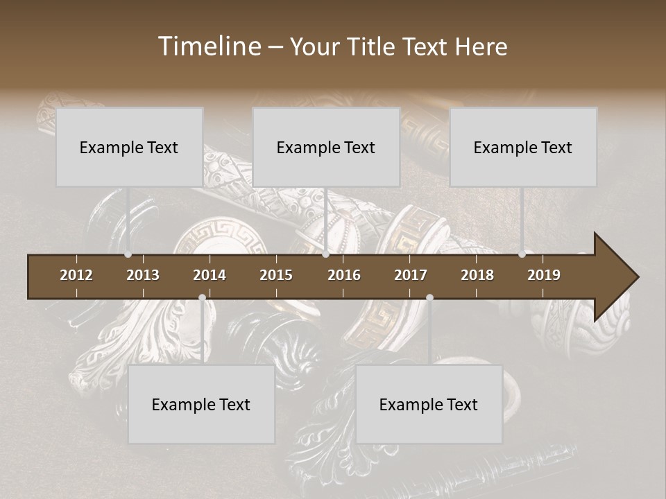A Group Of Different Types Of Decorative Objects PowerPoint Template