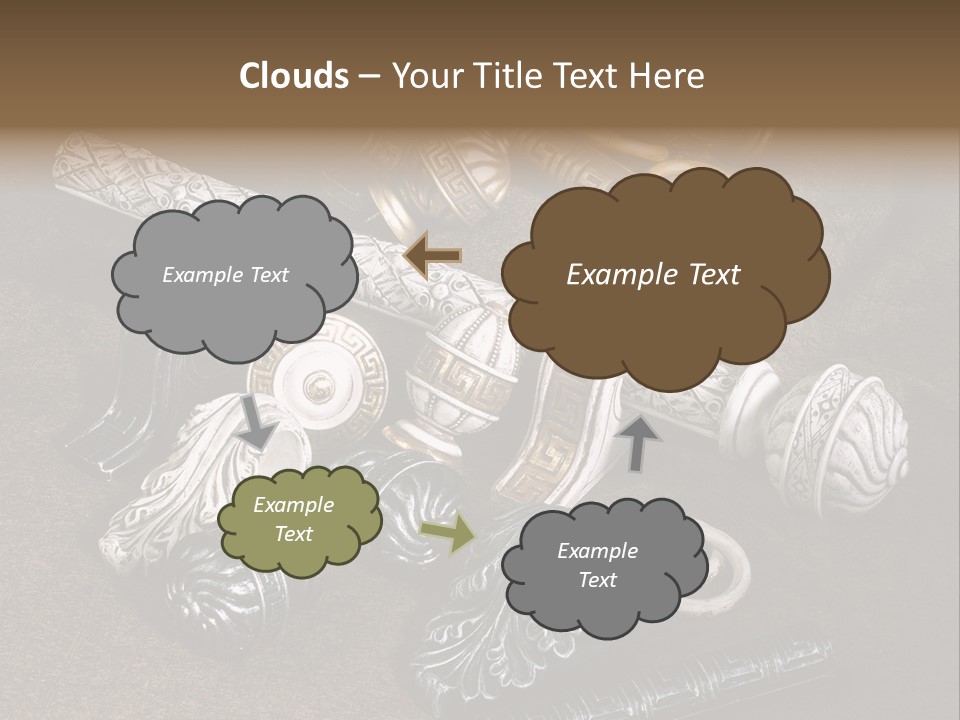 A Group Of Different Types Of Decorative Objects PowerPoint Template