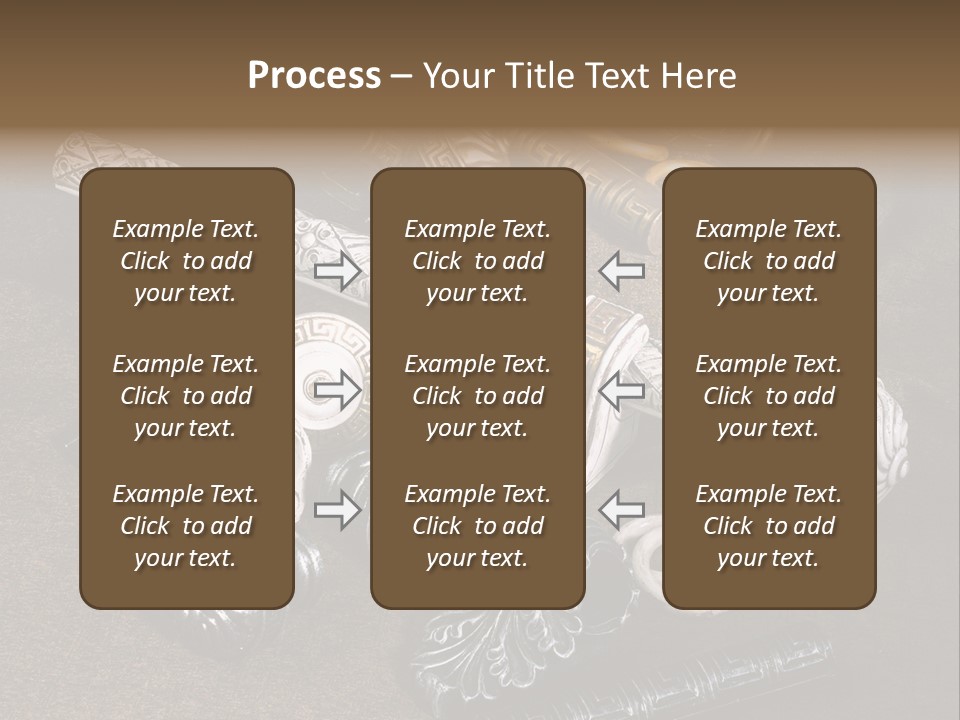 A Group Of Different Types Of Decorative Objects PowerPoint Template