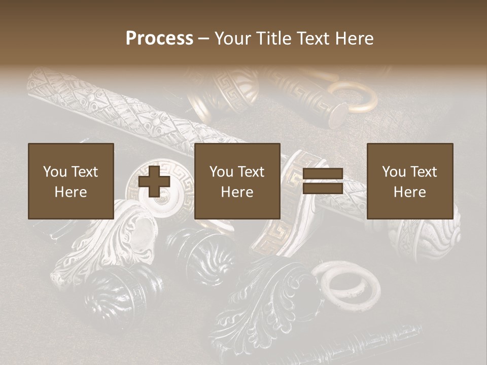 A Group Of Different Types Of Decorative Objects PowerPoint Template