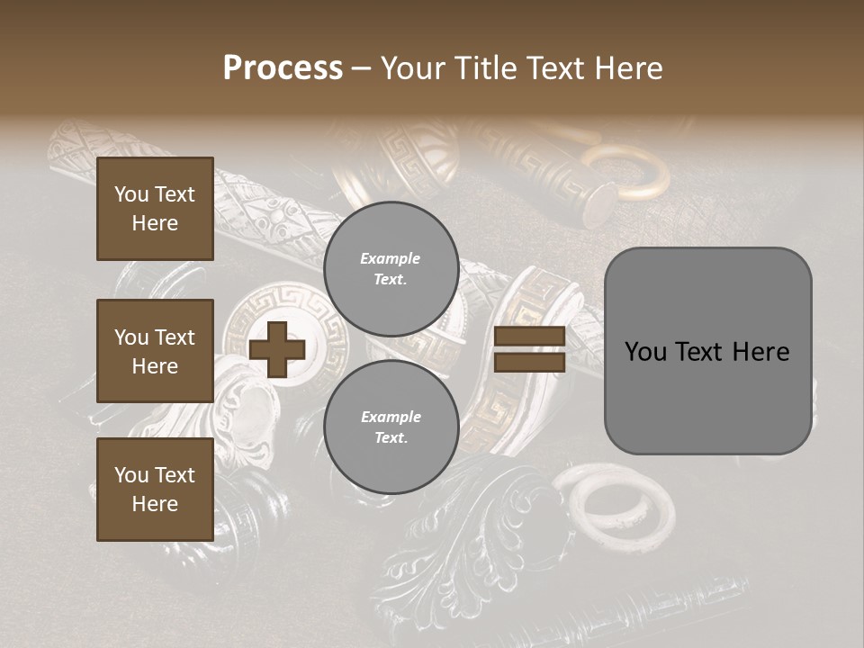 A Group Of Different Types Of Decorative Objects PowerPoint Template