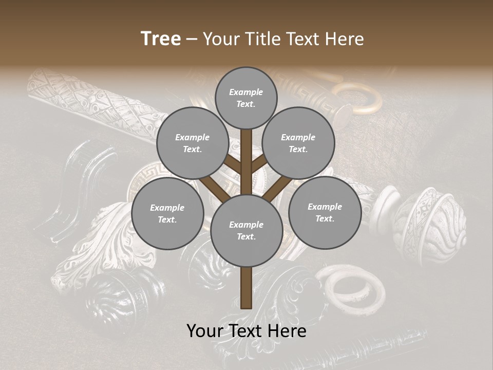 A Group Of Different Types Of Decorative Objects PowerPoint Template