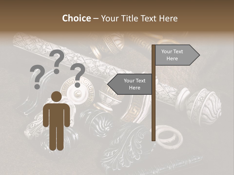 A Group Of Different Types Of Decorative Objects PowerPoint Template