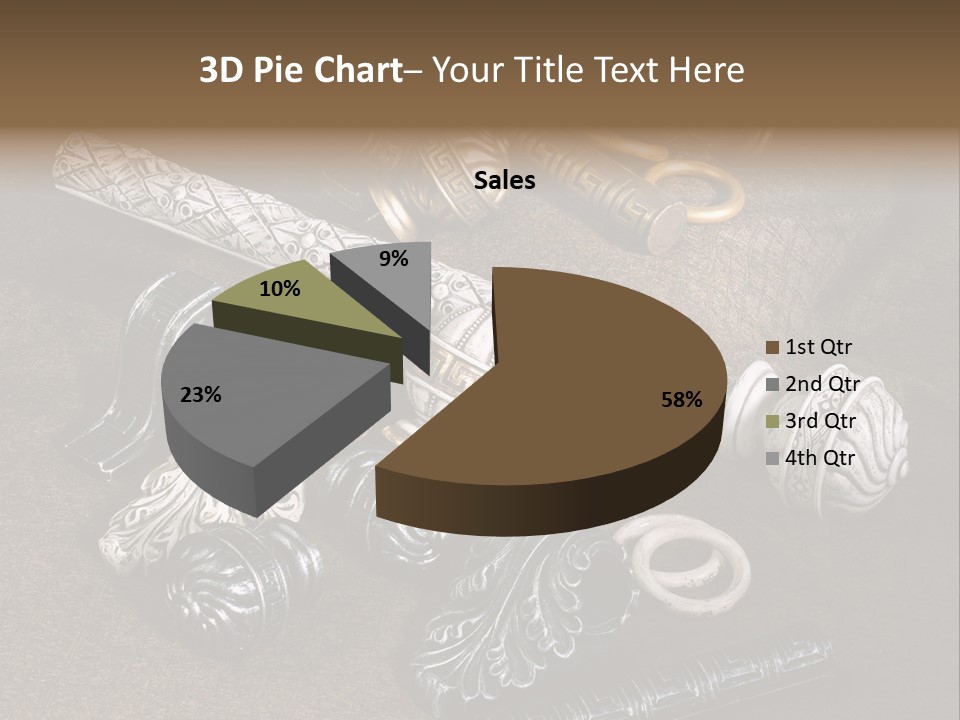 A Group Of Different Types Of Decorative Objects PowerPoint Template