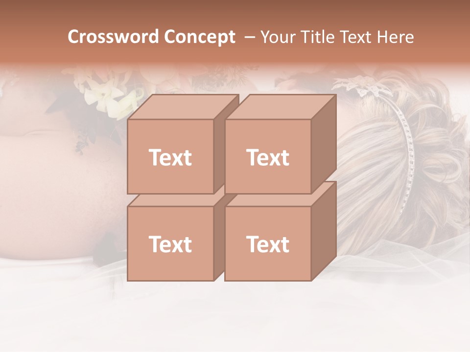 Innocence Resting Fashion PowerPoint Template