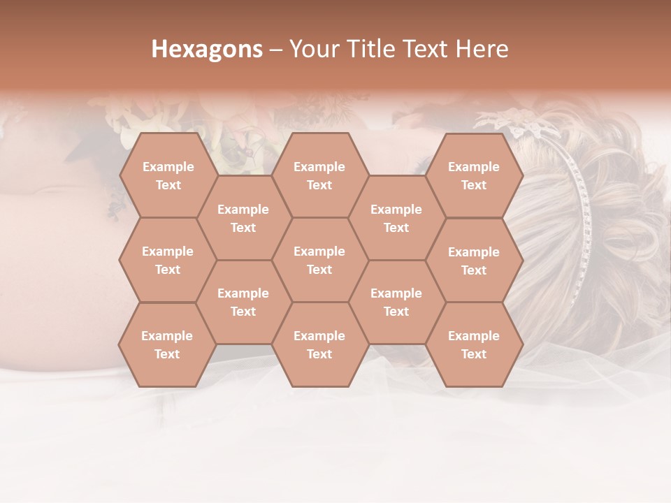 Innocence Resting Fashion PowerPoint Template