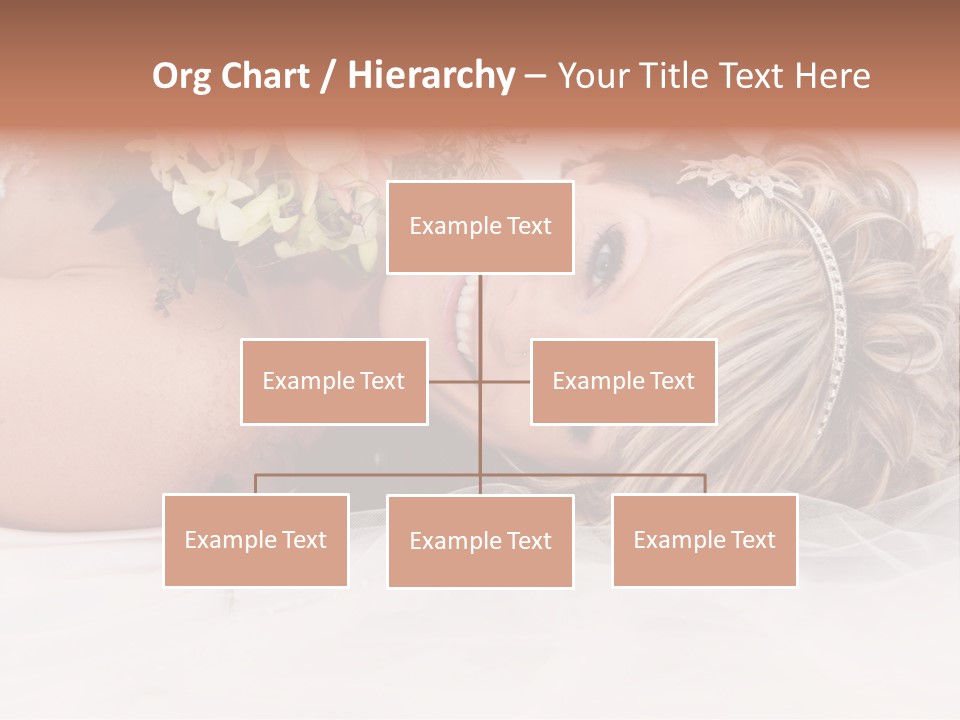 Innocence Resting Fashion PowerPoint Template