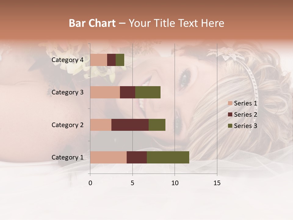 Innocence Resting Fashion PowerPoint Template