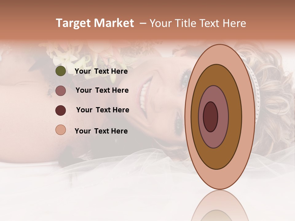 Innocence Resting Fashion PowerPoint Template