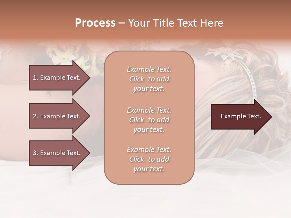 Innocence Resting Fashion PowerPoint Template