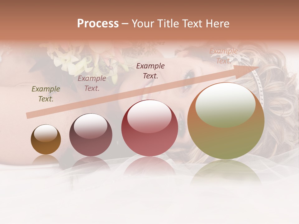 Innocence Resting Fashion PowerPoint Template