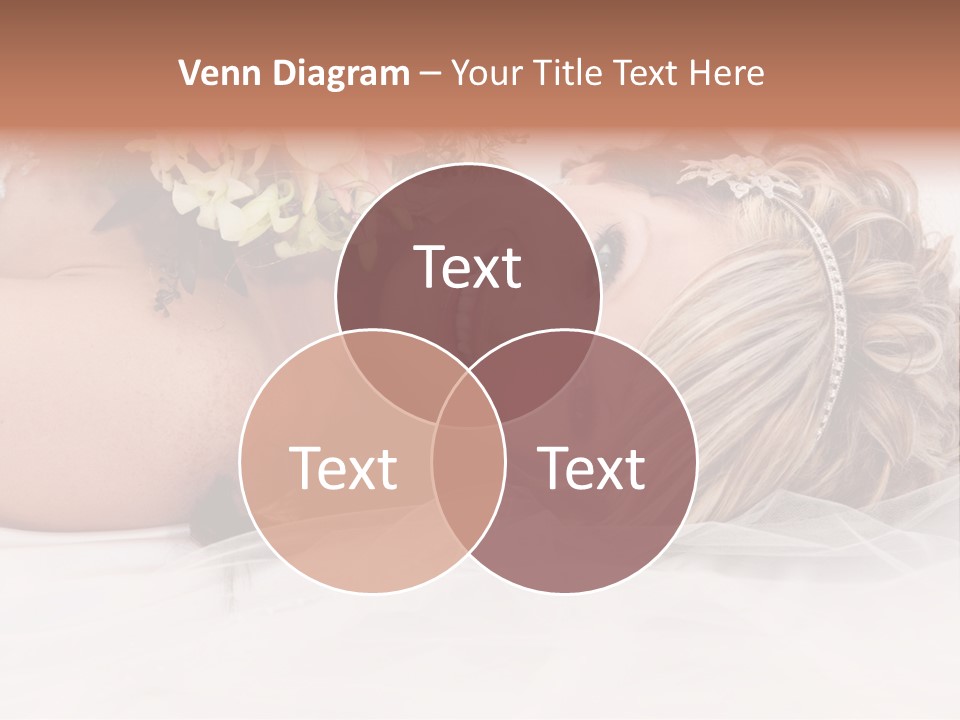 Innocence Resting Fashion PowerPoint Template