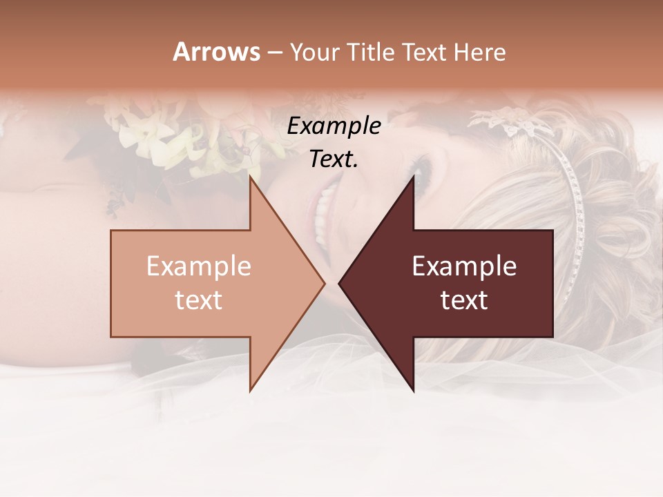 Innocence Resting Fashion PowerPoint Template