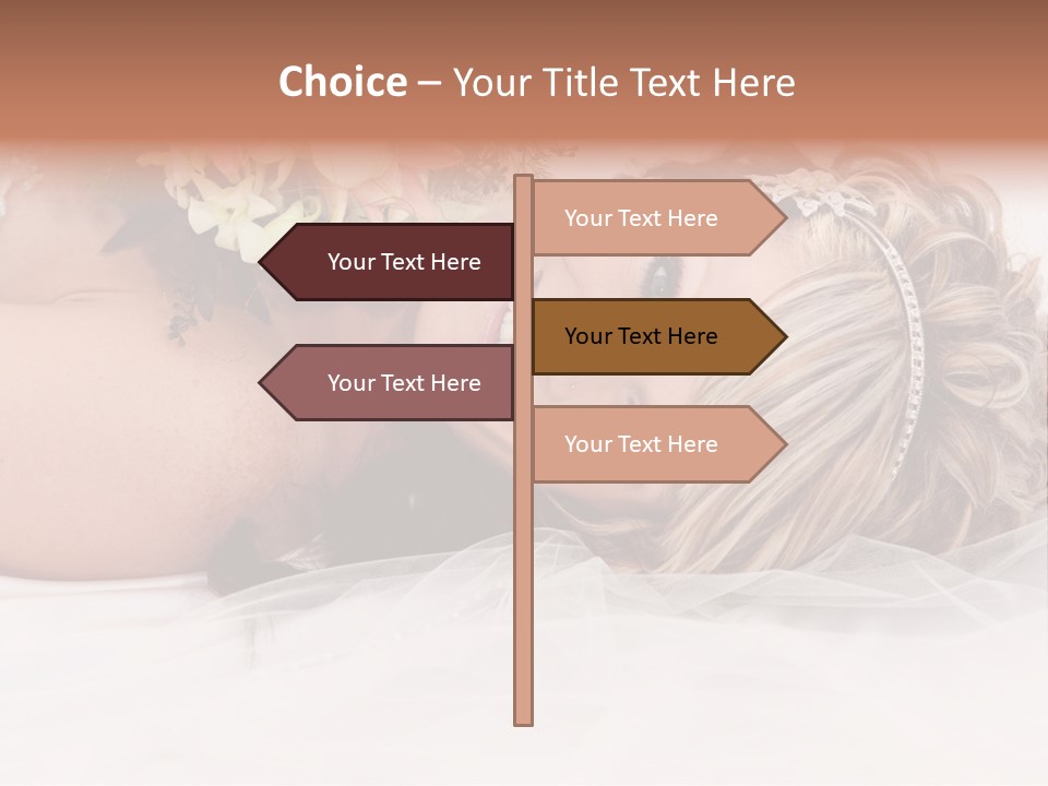 Innocence Resting Fashion PowerPoint Template