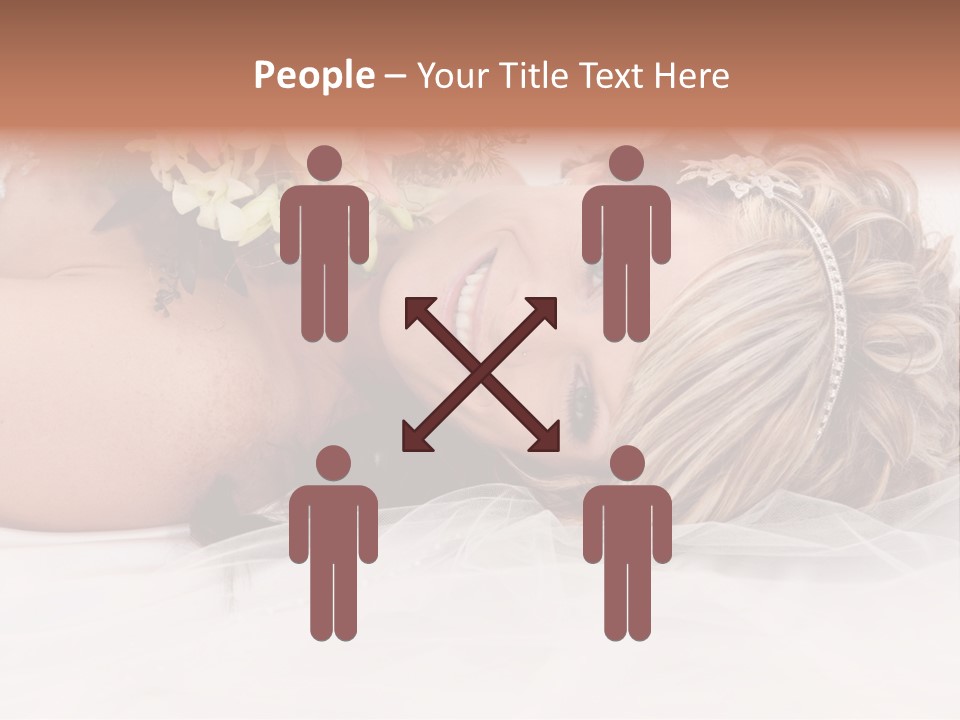 Innocence Resting Fashion PowerPoint Template