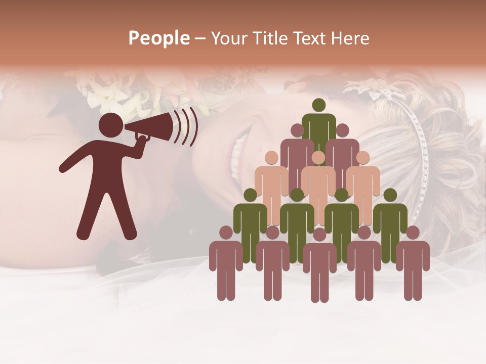 Innocence Resting Fashion PowerPoint Template