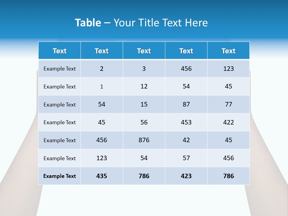 Touchscreen Input Computer PowerPoint Template