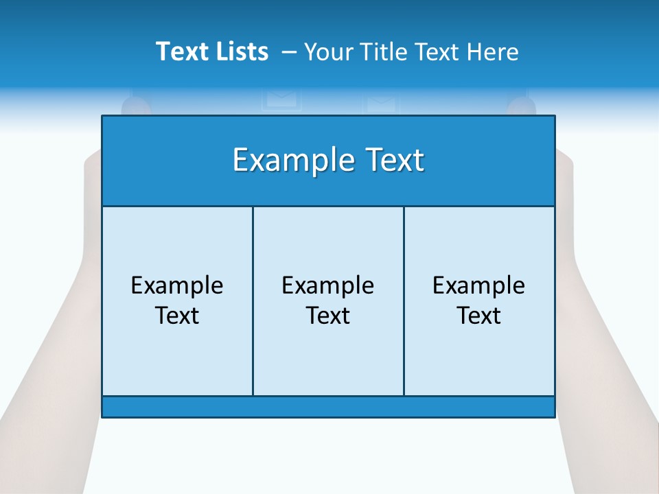 Touchscreen Input Computer PowerPoint Template