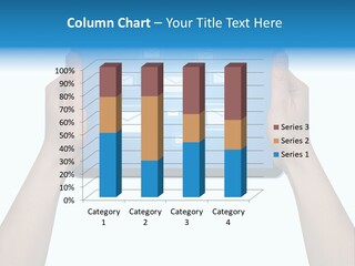 Touchscreen Input Computer PowerPoint Template