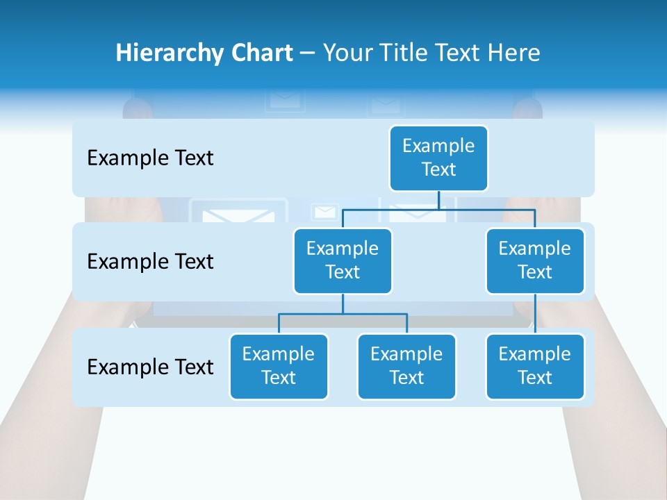 Touchscreen Input Computer PowerPoint Template