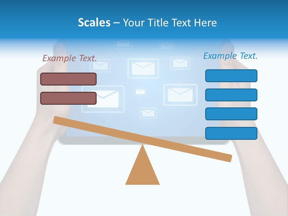 Touchscreen Input Computer PowerPoint Template