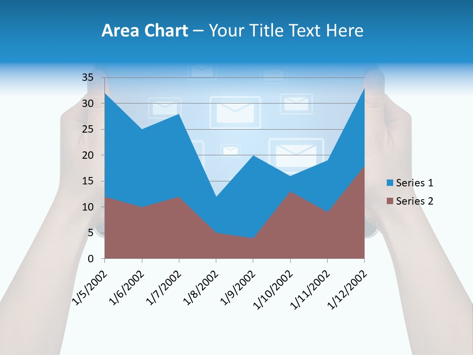 Touchscreen Input Computer PowerPoint Template