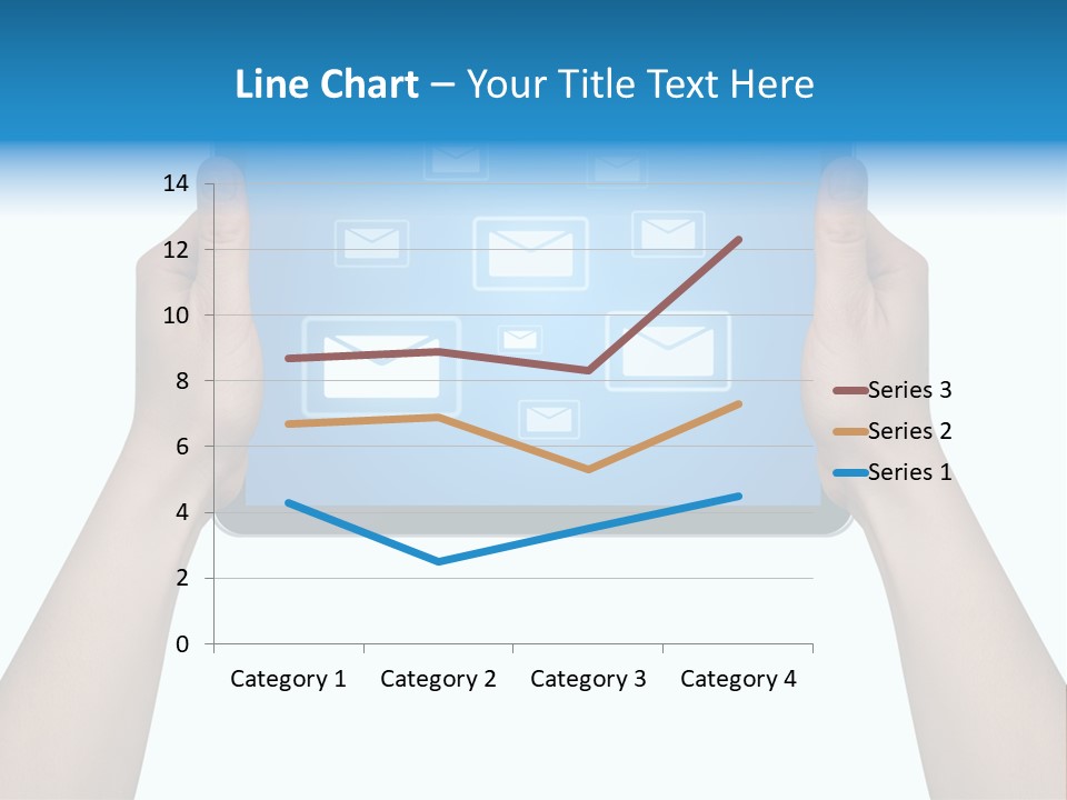 Touchscreen Input Computer PowerPoint Template
