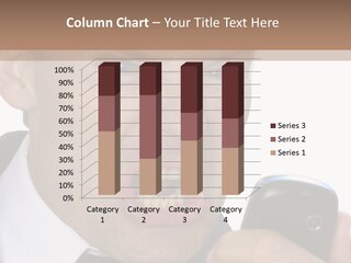 Face Caucasian Yell PowerPoint Template