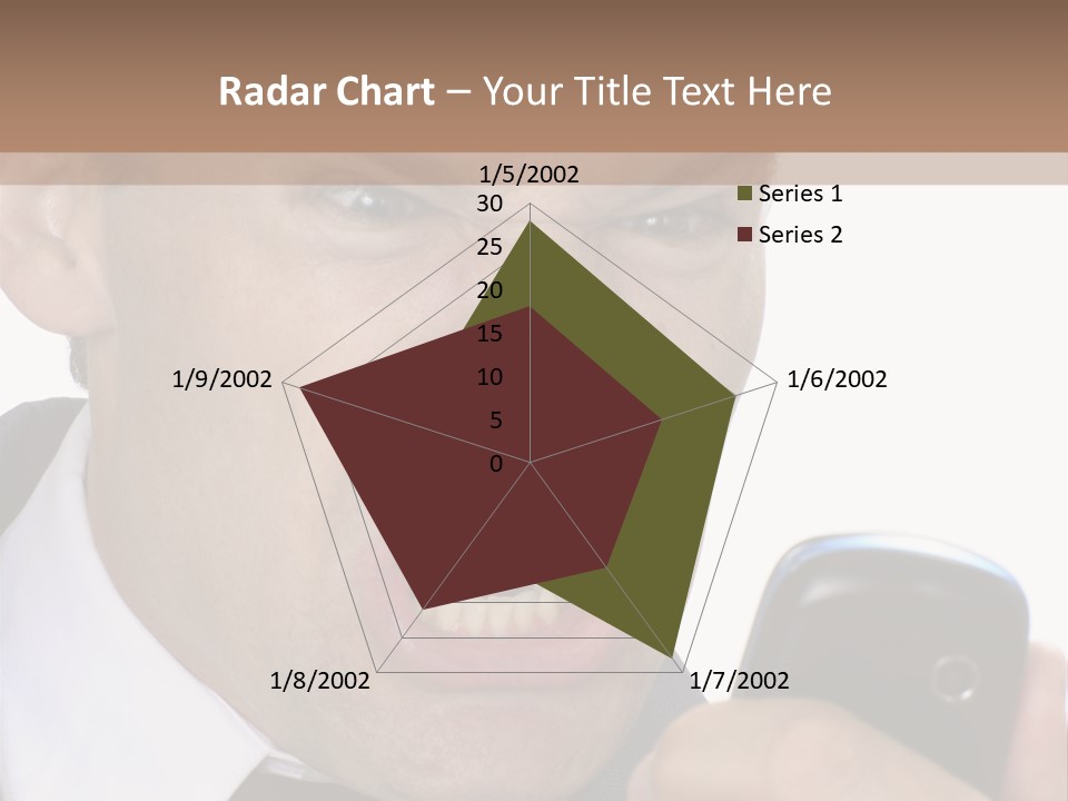 Face Caucasian Yell PowerPoint Template
