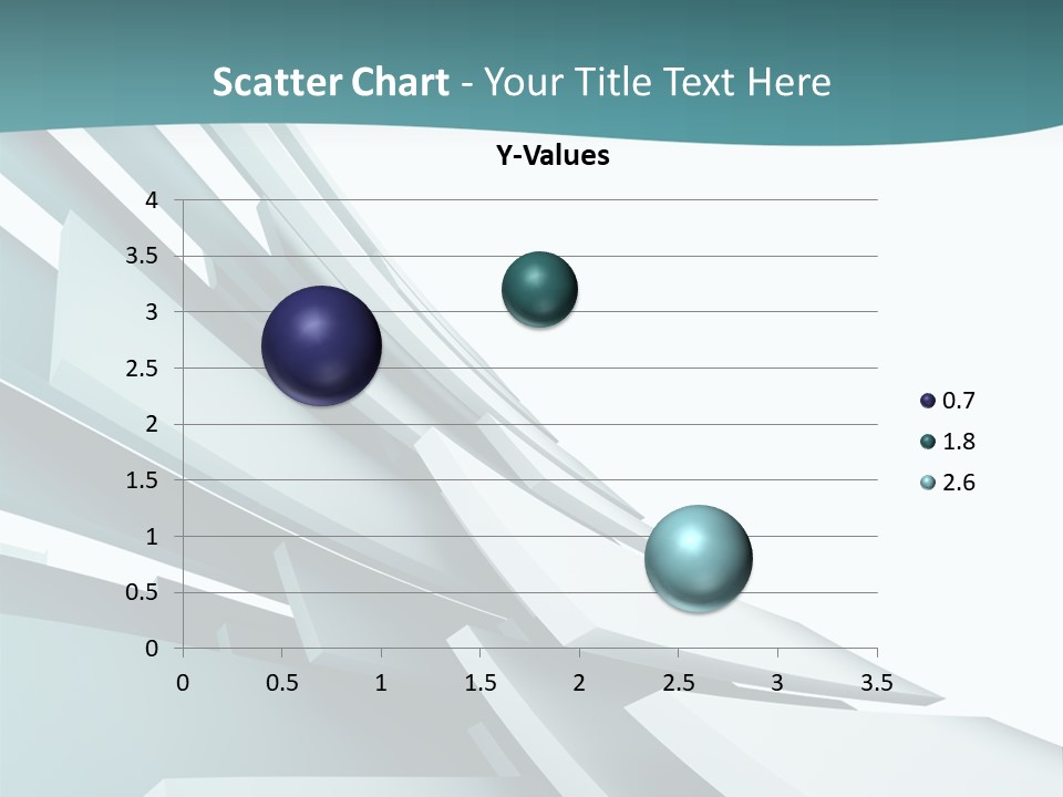 A Blue And White Abstract Powerpoint Presentation PowerPoint Template