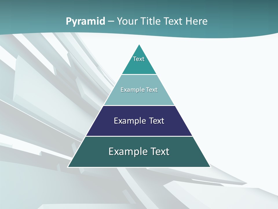 A Blue And White Abstract Powerpoint Presentation PowerPoint Template