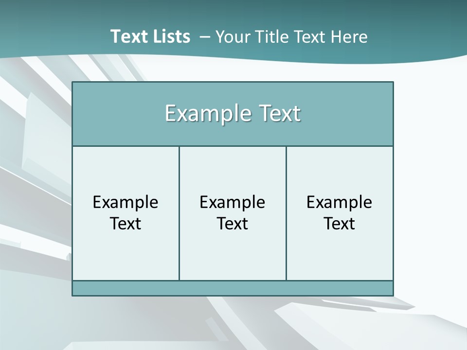 A Blue And White Abstract Powerpoint Presentation PowerPoint Template