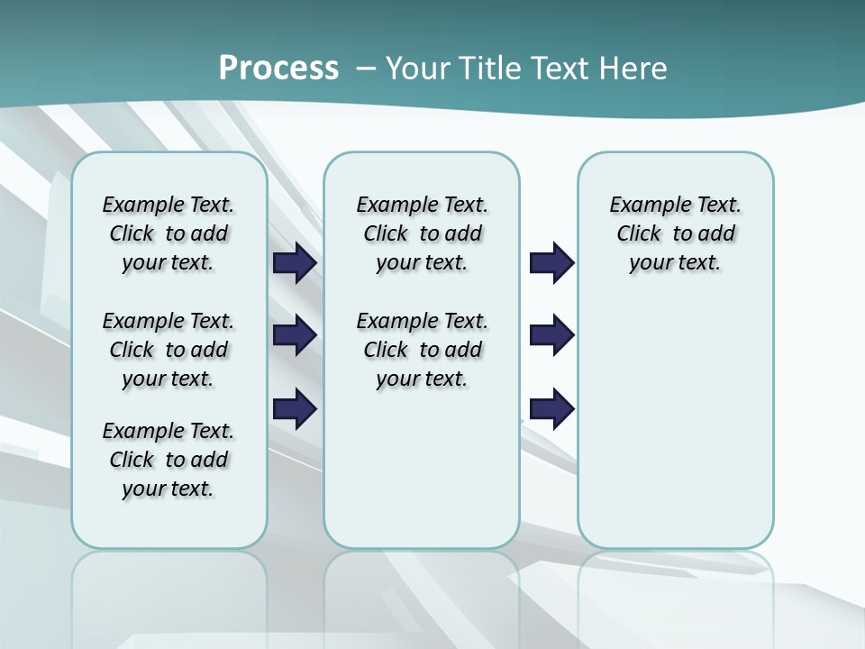 A Blue And White Abstract Powerpoint Presentation PowerPoint Template