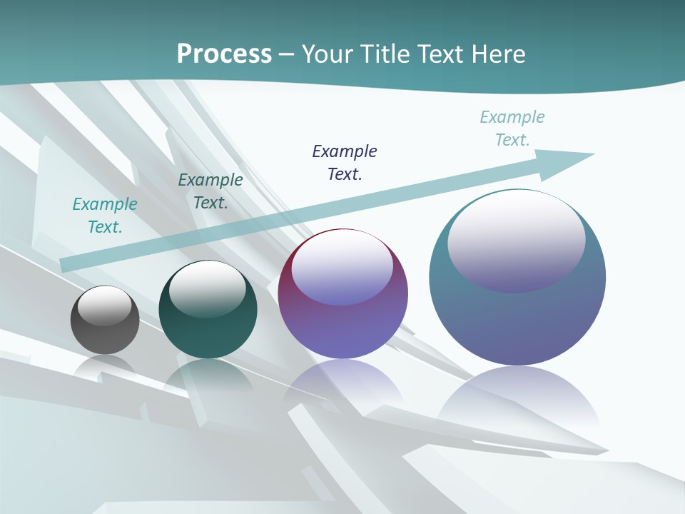 A Blue And White Abstract Powerpoint Presentation PowerPoint Template