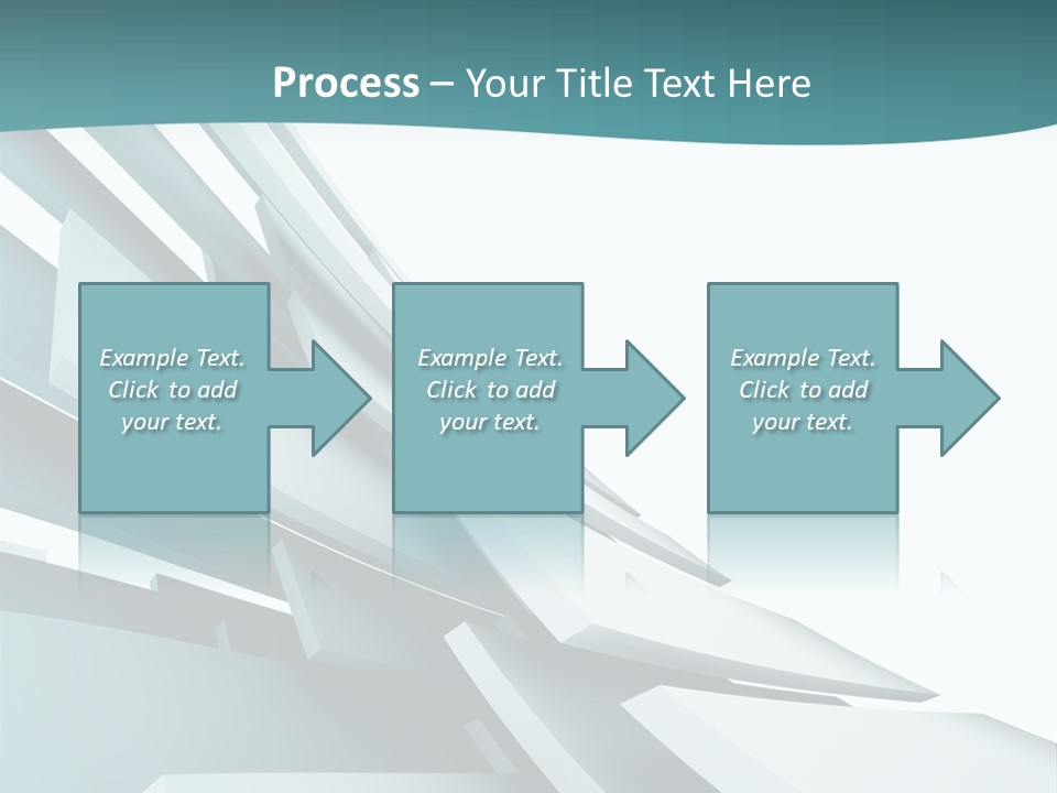 A Blue And White Abstract Powerpoint Presentation PowerPoint Template