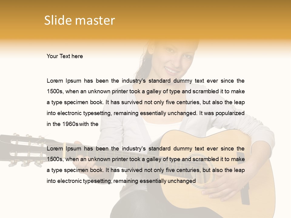 Learning Pretty Playing PowerPoint Template