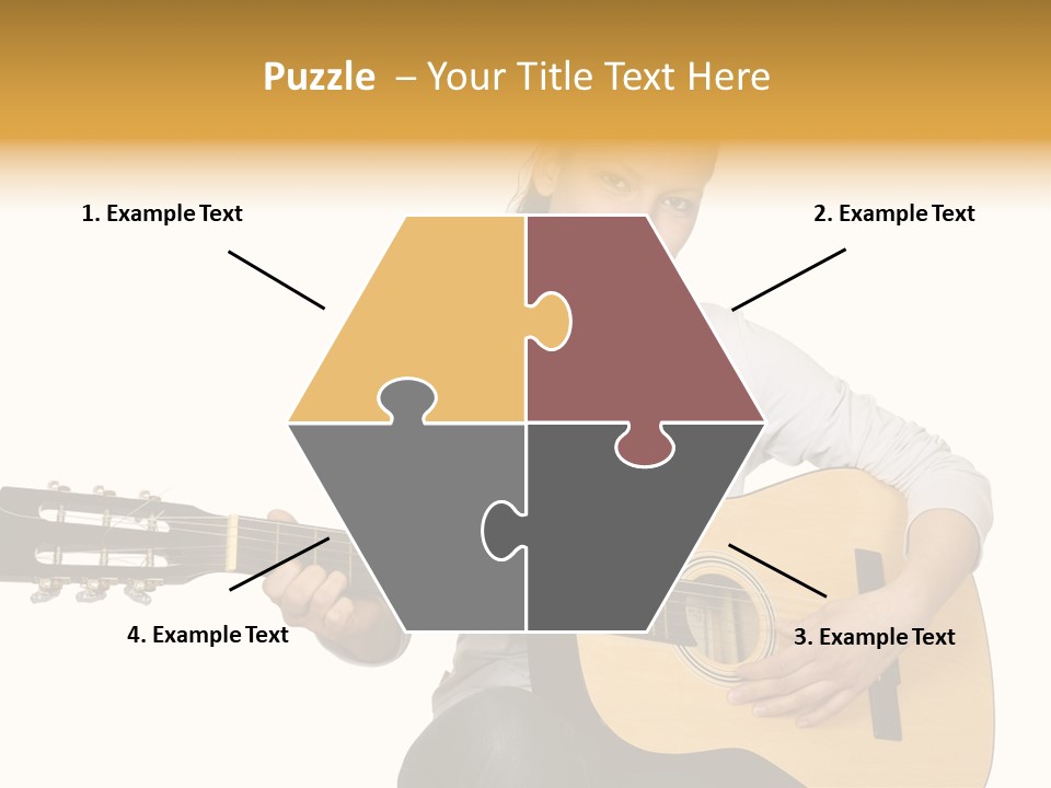 Learning Pretty Playing PowerPoint Template