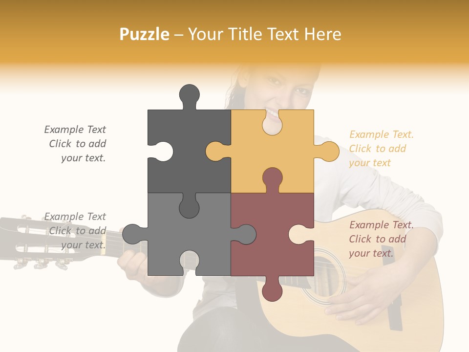 Learning Pretty Playing PowerPoint Template