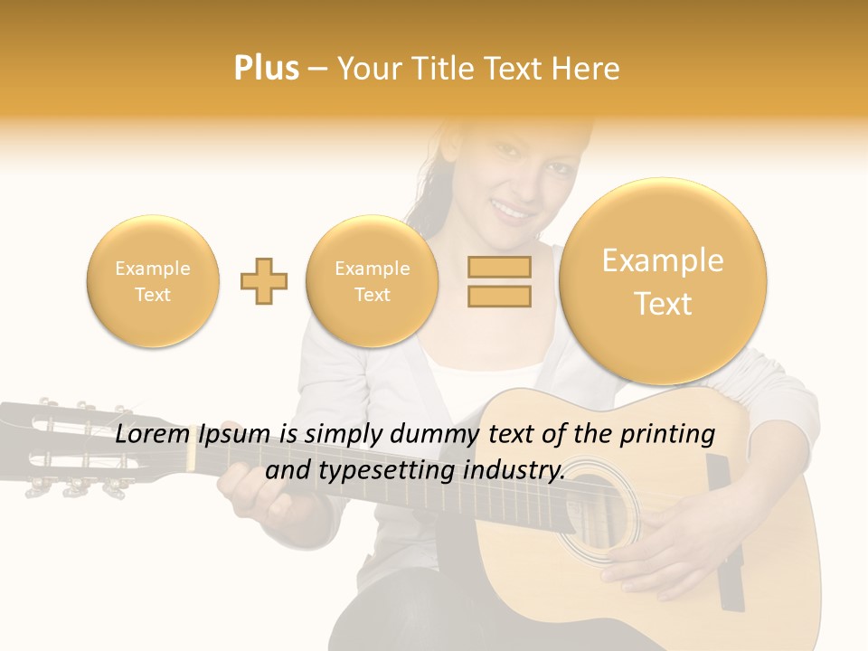 Learning Pretty Playing PowerPoint Template