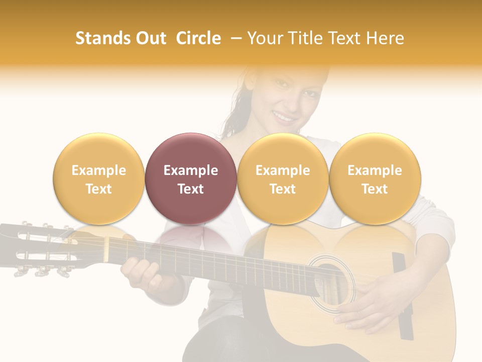 Learning Pretty Playing PowerPoint Template