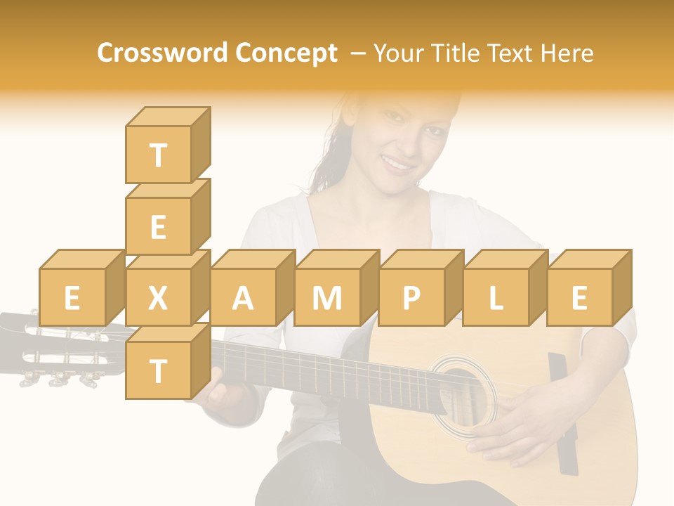 Learning Pretty Playing PowerPoint Template