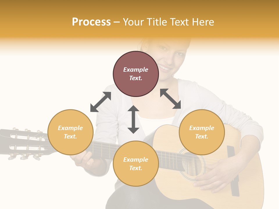 Learning Pretty Playing PowerPoint Template
