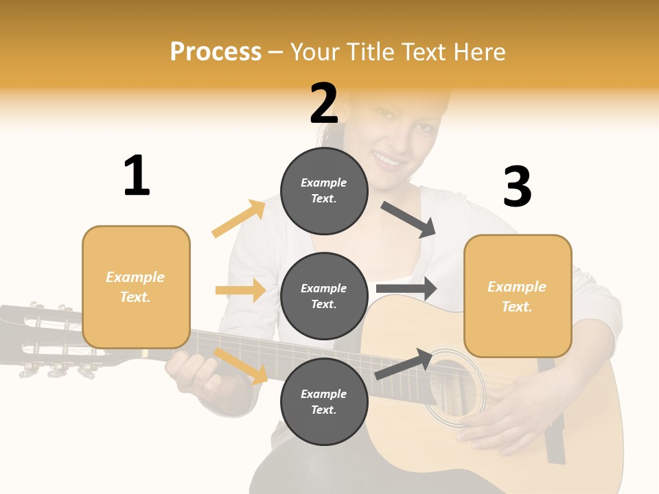 Learning Pretty Playing PowerPoint Template