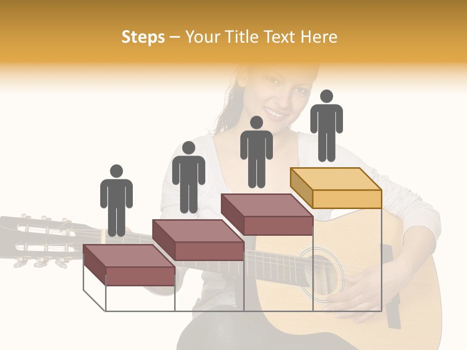 Learning Pretty Playing PowerPoint Template