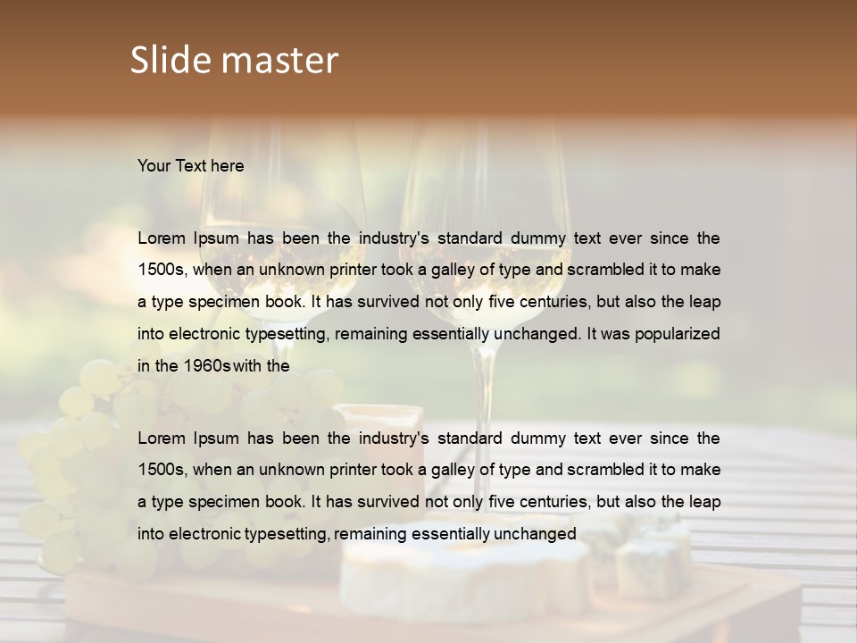 Reflection Of The Sun Downtown Modern PowerPoint Template