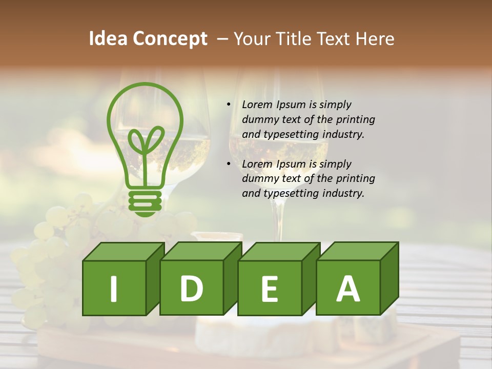 Reflection Of The Sun Downtown Modern PowerPoint Template