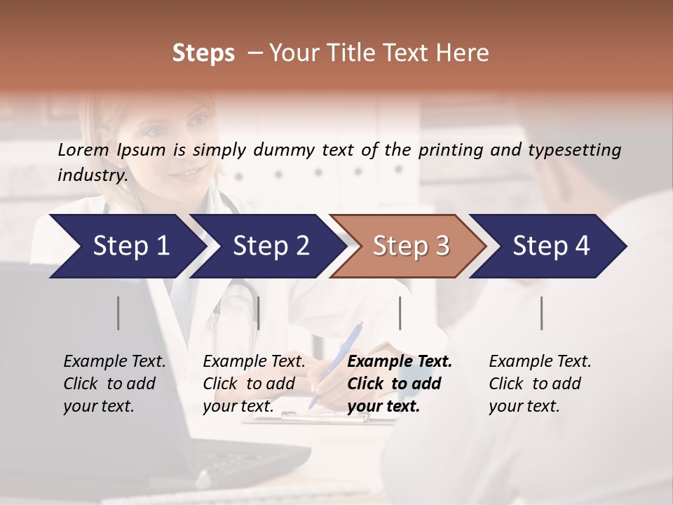 Doctor Healthcare Explanation PowerPoint Template