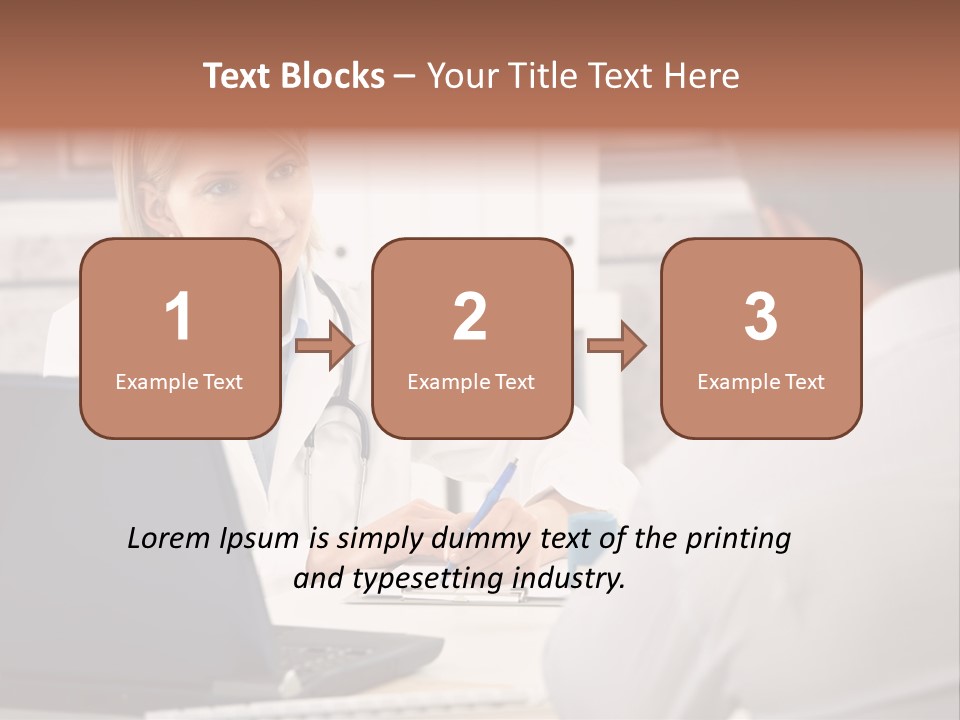 Doctor Healthcare Explanation PowerPoint Template
