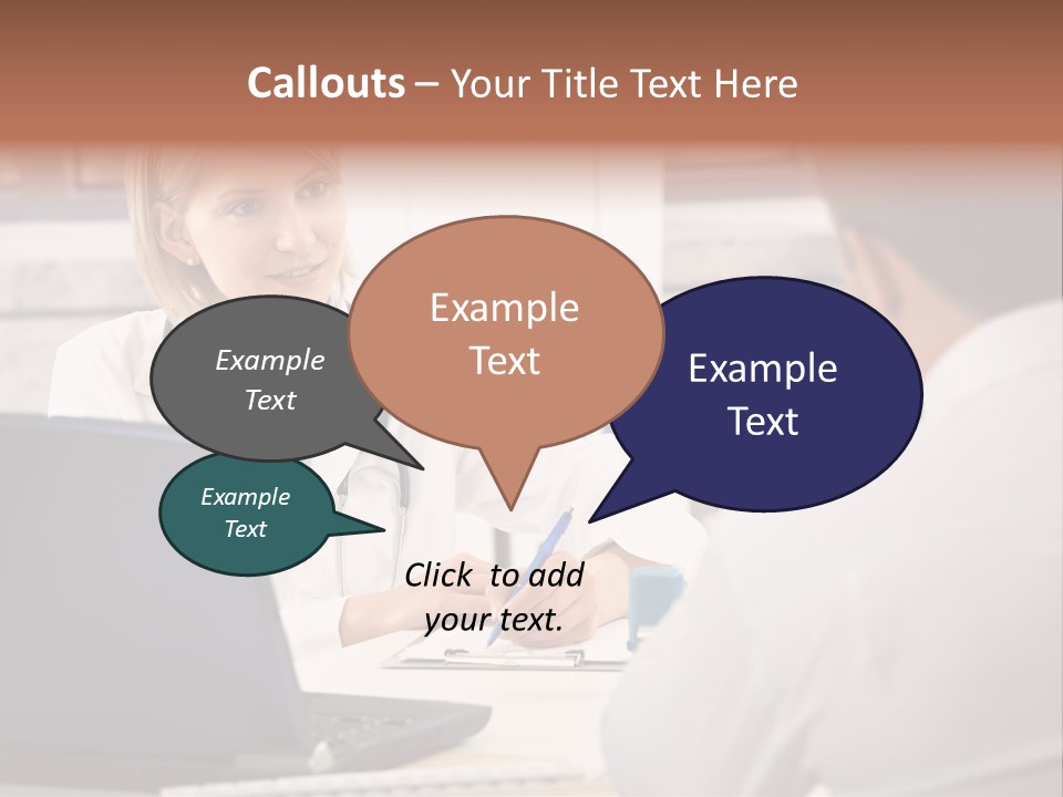 Doctor Healthcare Explanation PowerPoint Template