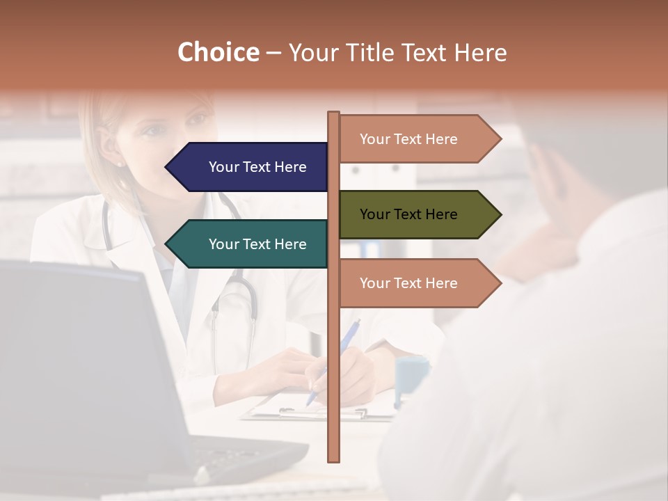 Doctor Healthcare Explanation PowerPoint Template